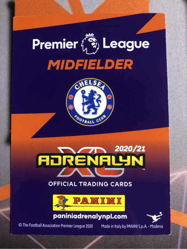 Mason mount XL Adrenalyne DIAMOND 2020 Soccer trading cards