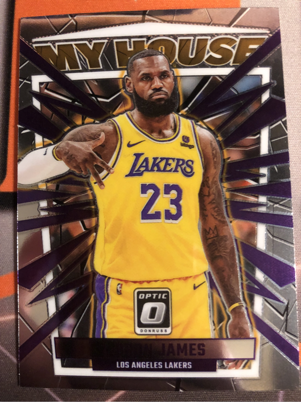 Lebron James My House INSERT 2023 Optic NBA Basketball trading card