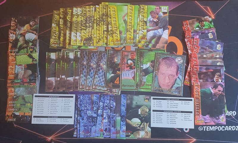100 Discounted Rugby CUSTOM bundle of 1997 rugbay trading crds x 100