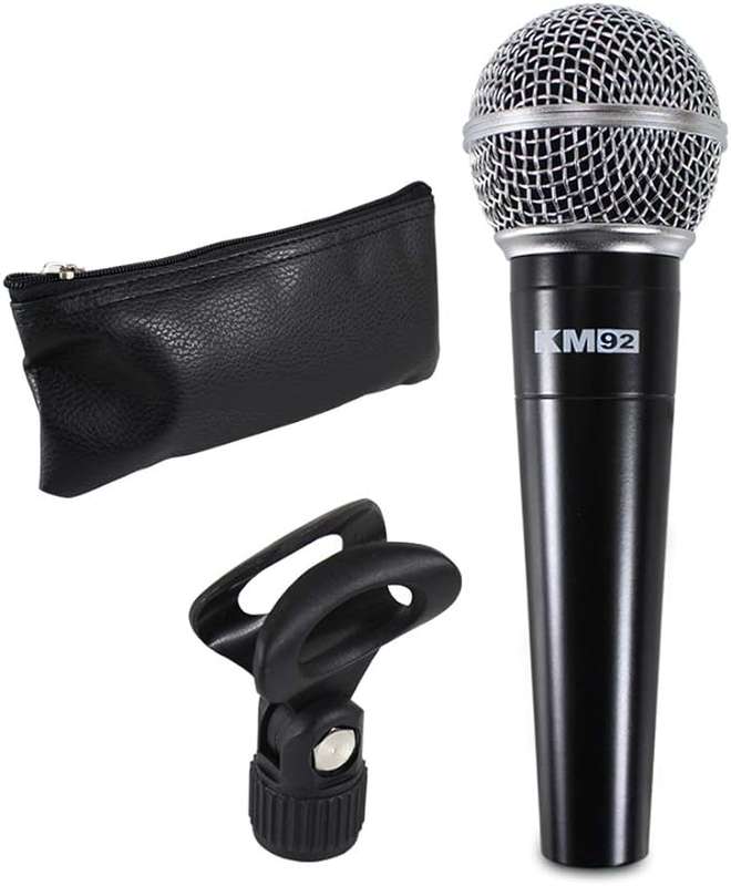 Studiomaster KM92 Wired Balanced Cardoid Vocal DJ Microphone. Check out YOUTUBE VIDEO