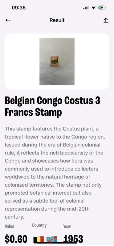 Belgian Congo stamp