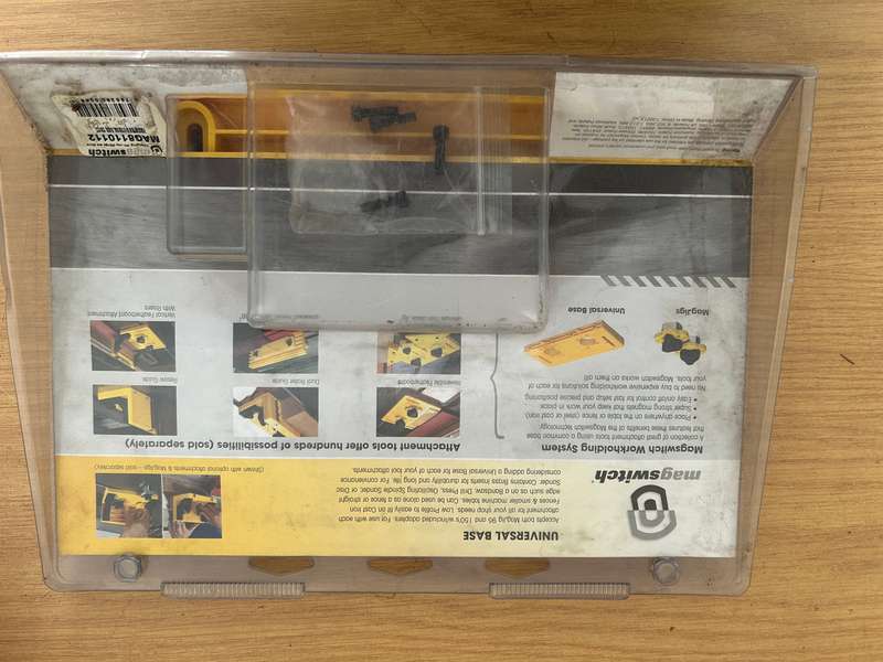 Magswitch Universal Mounting Base - 8110112 woodwork tools. PRICE EACH FOR 5