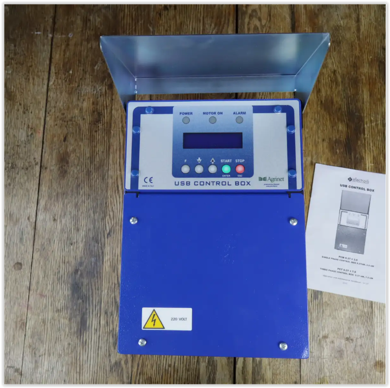 Electroil Borehole Inverter with USB Control Box PCM 3.0 control panel for Motor Control