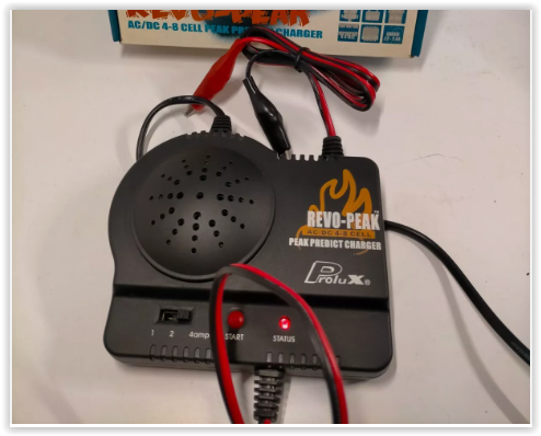 PROLUX REVO RC charger quick charger PEAK 7.2V 240v AC DC NMIH NICD HPI
