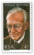 Stamp  Birth Centenary of J. D. du Toit (1877-1953)