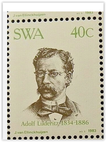 SOUTH WEST AFRICA 1983 SG410 40c. ADOLPH LUDERITZ - MNH