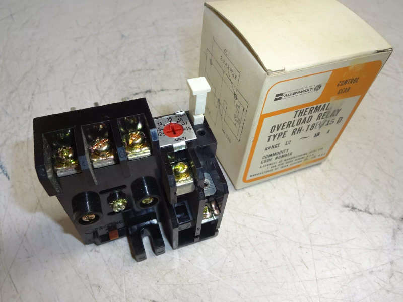 Thermal Overload Relay RH-18B/15D Allenwest