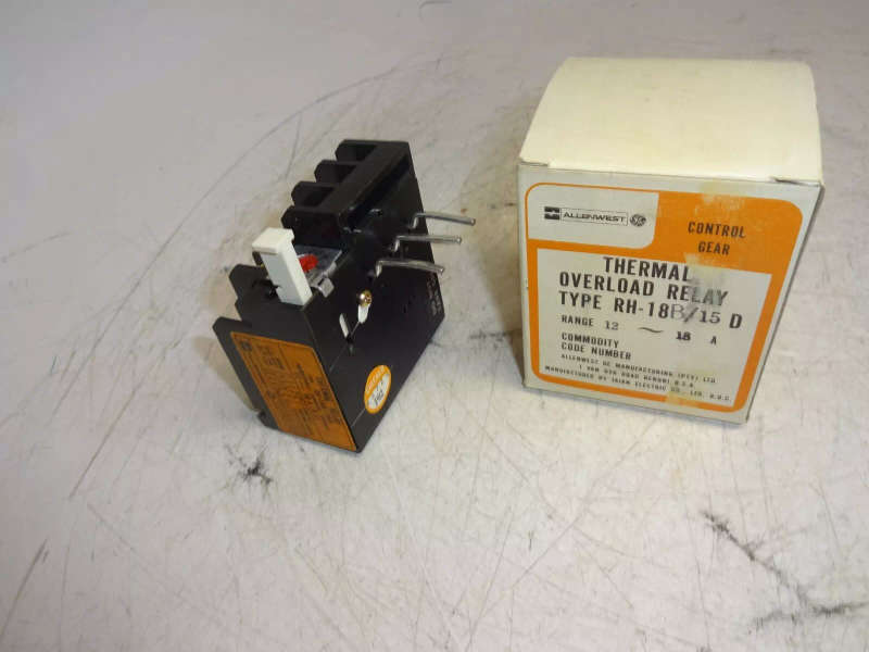 Thermal Overload Relay RH-18B/15D Allenwest