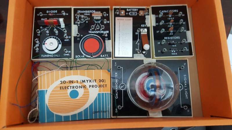 1969 Japanese Gakken 20-in-1 (Mykit 20) Electronic Project - Electronics Kit