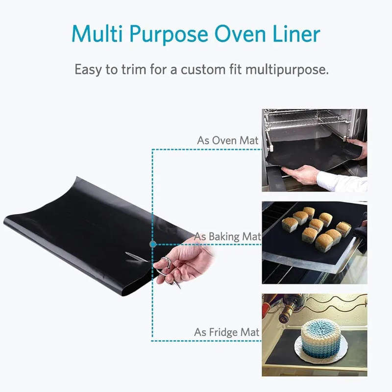 2x Non-Stick braai & Oven Mats