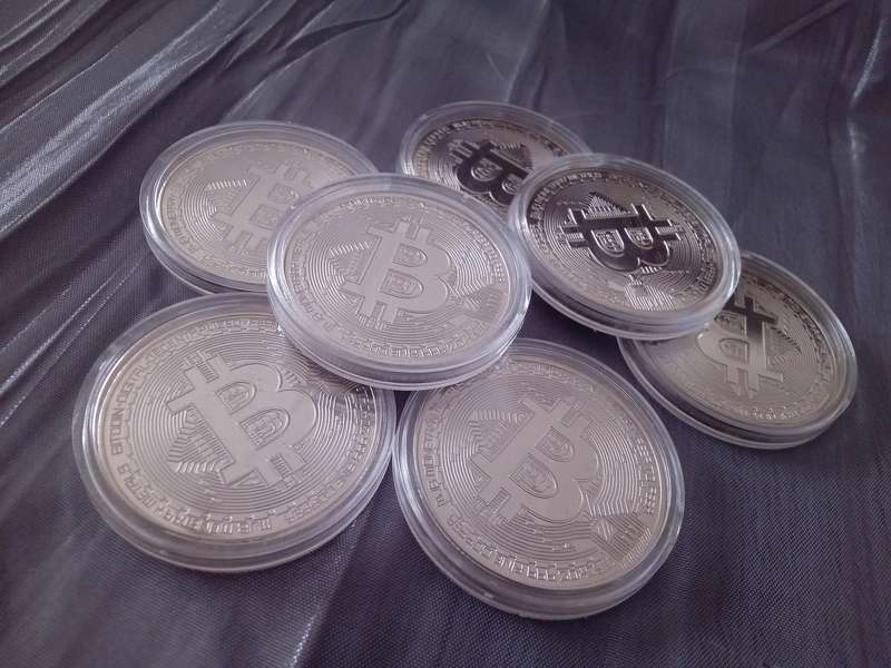 Collectible Silver Bitcoin (Approx 40mm)