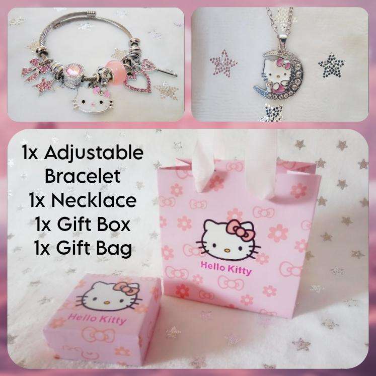 Hello Kitty Jewellery Gift Set - Crazy Wednesday Deal  - Limited Time Offer!