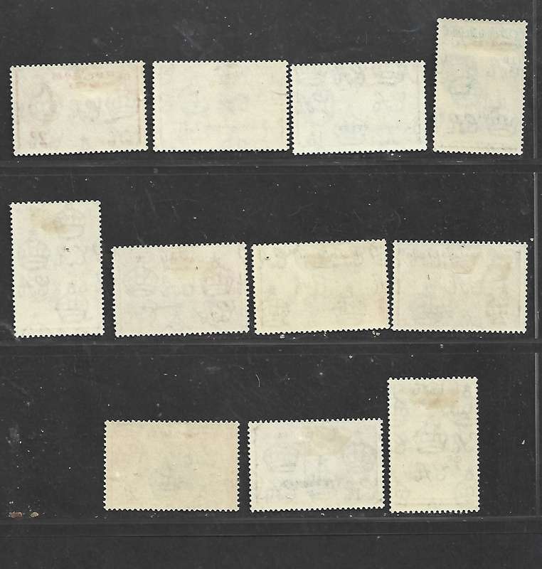 Falkland Islands Dependencies EIIR, 1954, 1/2d - 2/, MH *