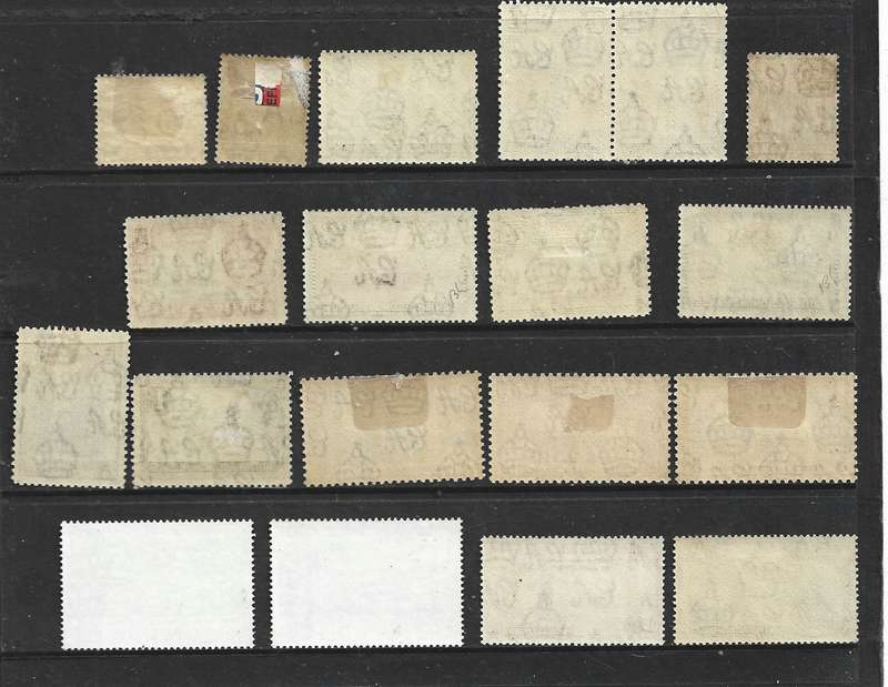 British Solomon Islands, 19 stamps, MH *