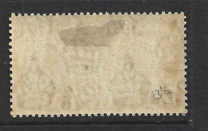 Ascension Island, GVIR, 1938, 5/ perf 13.5, MH * light gum tone