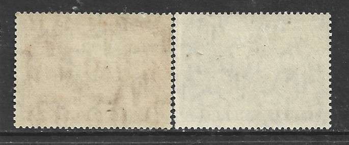 Burma, GVIR, 1941 Military Administration, 2a6p & 3a, MH *