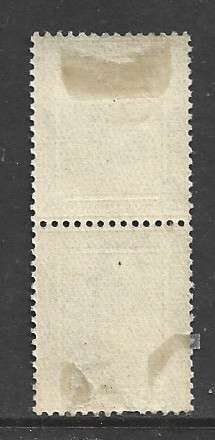 Egypt, 1921, 5milliemes, lake, sphinx, vertical pair, MH *