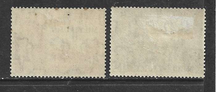 Burma, GVIR, 1941 Military Administration, 2a6p & 3a, MH *