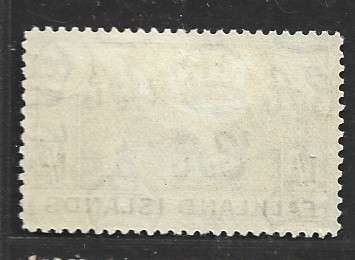 Falkland Islands  GVIR, 1948 1/, deep dull blue / thin paper, MNH **