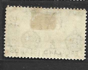 Falkland Islands  GVIR, 1941, 3d, black & deep blue MH *