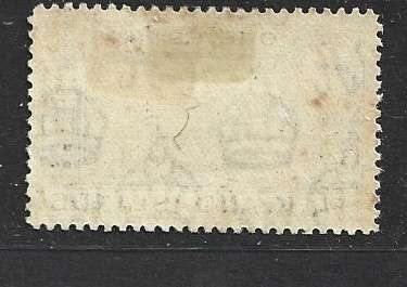 Falkland Islands  GVIR, 1941, 1d, black & violet MH *