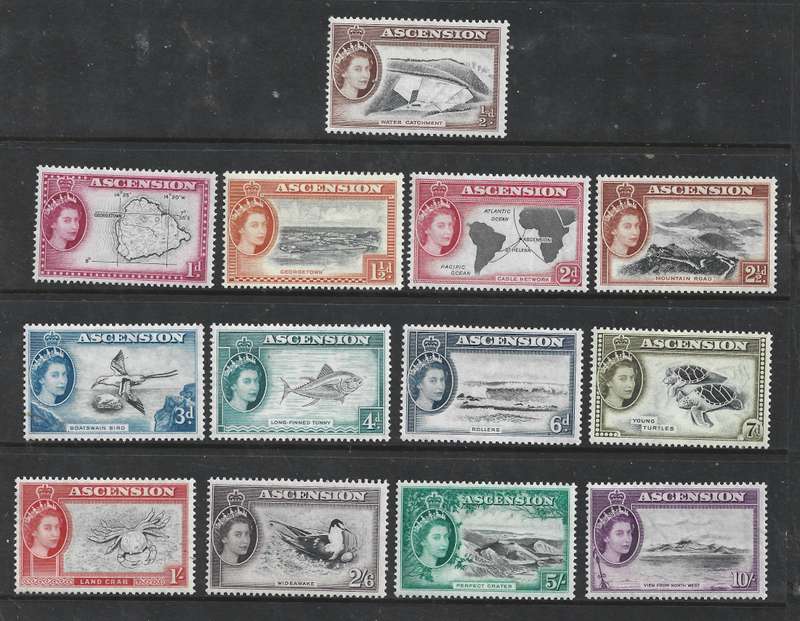 Ascension Island, EIIR, 1955, 1/2d - 10/, MNH **