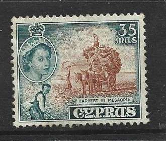 Cyprus  EIIR, 1955, 45m,MH *