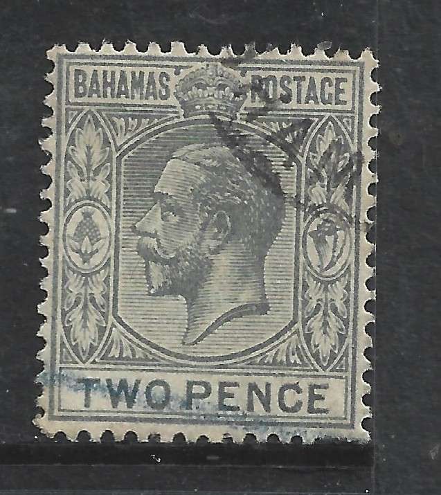 Bahamas GVR  1919, 2d, used