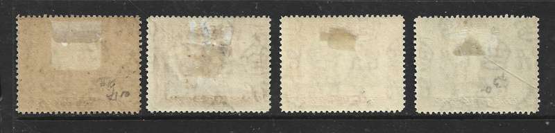Aden GVIR, 1939,  1/2 anna, 3/4 anna, 14 annas, MH *, gum tone