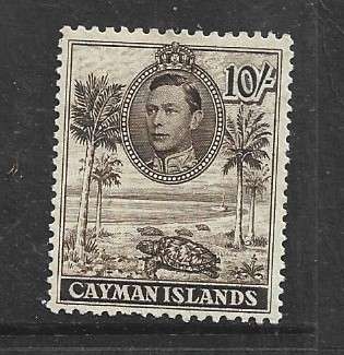 Cayman Islands, GVIR, 1938, 1/,   MH*