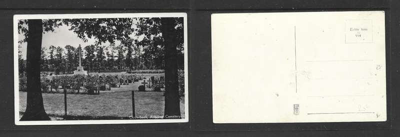 Belgium, Oosterbeek, Airborne Cemetary, photo, unused