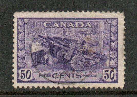 Canada 1942, 50c, war effort, c.d.s. used