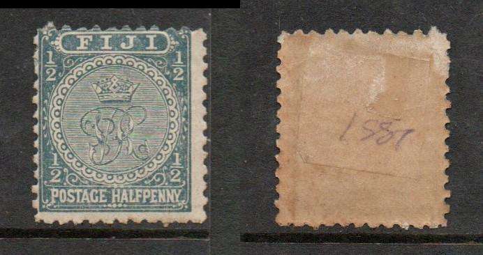 Fiji, VRI, 1896, 1/2d, perf 11 x 11,  MH *