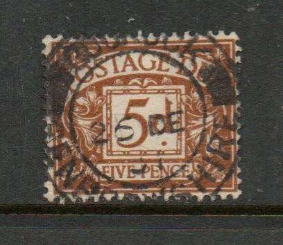Great Britain, GVR, 1931, 5d Postage Due, c.d.s. used