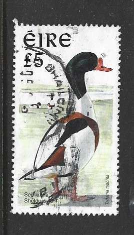 Ireland Eire, 1997, £5, duck, used
