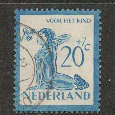 Netherlands, 1950, Child Welfare, 20c + 7c, used.