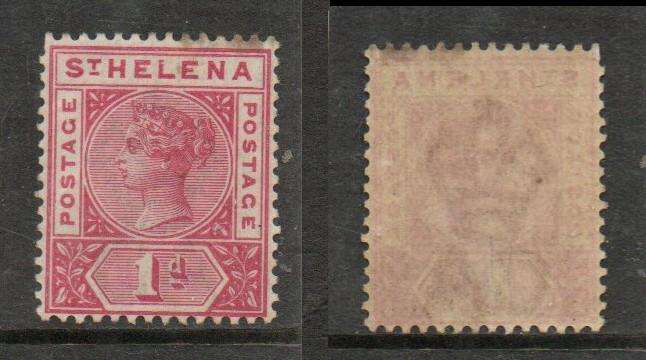 Saint Helena, VRI, 1896, 1d, MH*