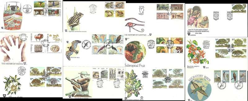 Venda 57 x First Day Covers, Independence > 1992, mainly fresh & clean, commemoratives