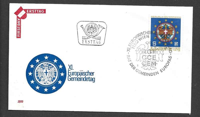 Austria, 1975, European Association of Municipalities, FDC