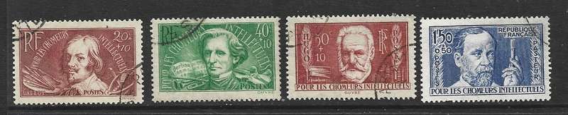France, 1936, Unemployed Intellectuals fund, used,