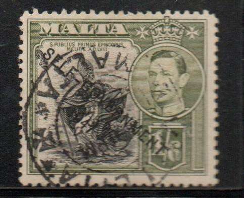 Malta, 1938, 1s6d, overprinted SELF GOVERNMENT, good used
