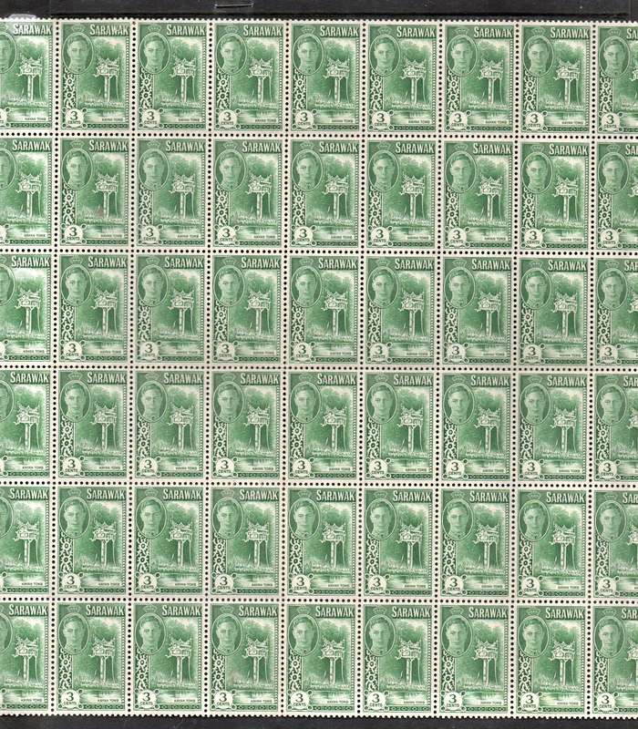 Morocco Agencies, French, GVR Jubilee, EVIIR 1/2d block, GVIR Coronation, MH* on page.