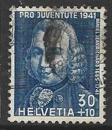 Switzerland, 1941 Pro Juventute, 30c + 10c, used