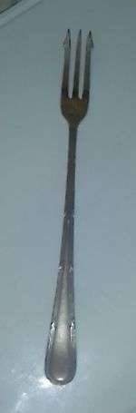 EPNS pickle fork, 17 cm long