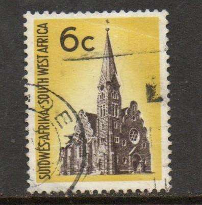 South West Africa. 1971, 6 cents used