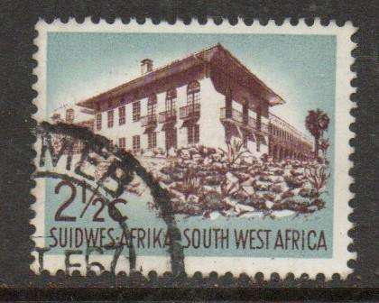South West Africa. 1964, 2 1/2 cents, no watermakr, used