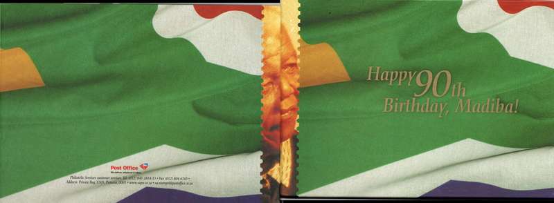 South Africa, 2008, Happy 90th Birthday Madiba, SAPO booklet & 2 minature sheets MNH**