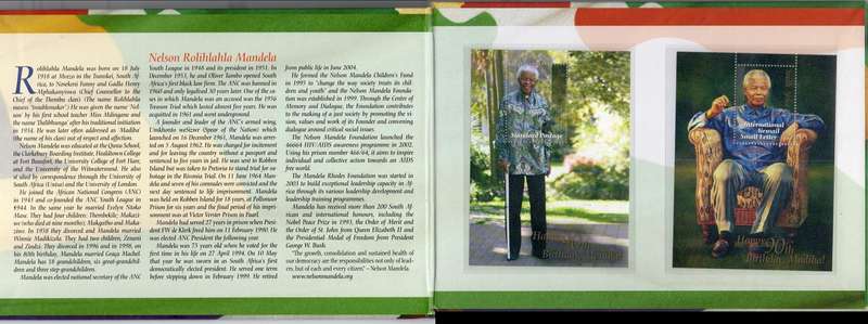 South Africa, 2008, Happy 90th Birthday Madiba, SAPO booklet & 2 minature sheets MNH**