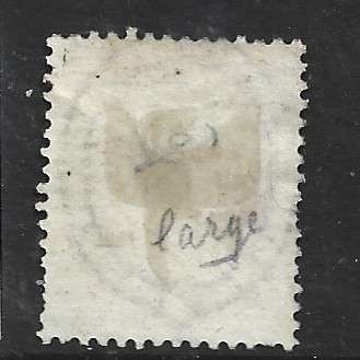 Great Britain  VRI  1857  4d rose, large garter wmk, c.ds. used