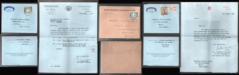 Zanzibar, Protectorate Govt Press, The Palace, > author Herbert Schrey , Kassell, Germany, 1960 - 2